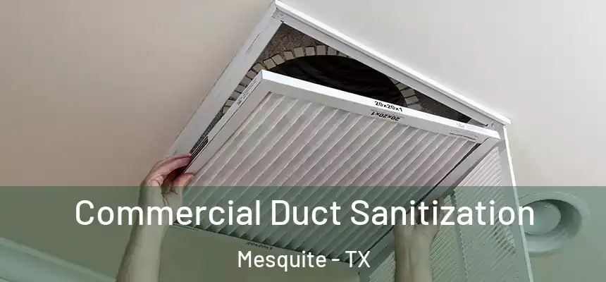 Commercial Duct Sanitization Mesquite - TX