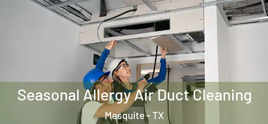 Seasonal Allergy Air Duct Cleaning Mesquite - TX